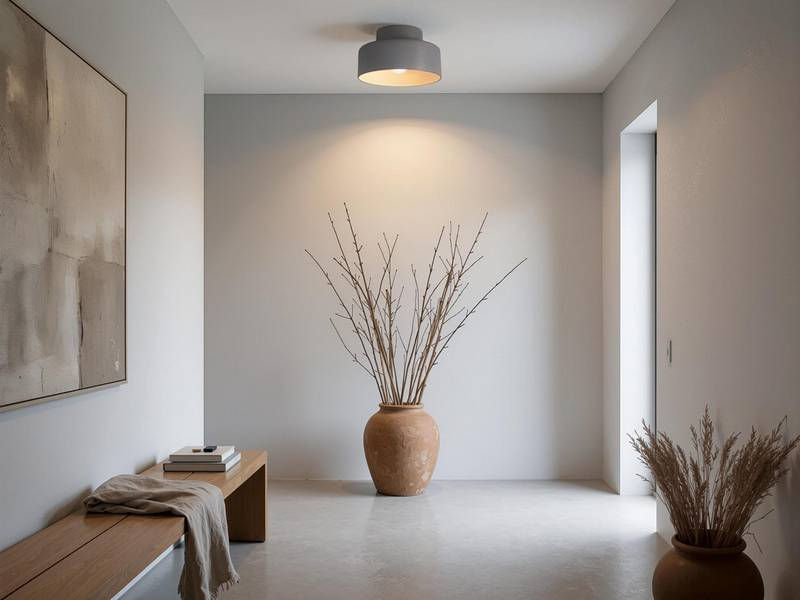 Thumbnail: Ceramic Ceiling Light - Canista Color