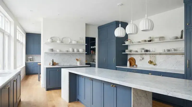 Thumbnail: Ceramic Hanging Pendant Light - Orbic Ridges