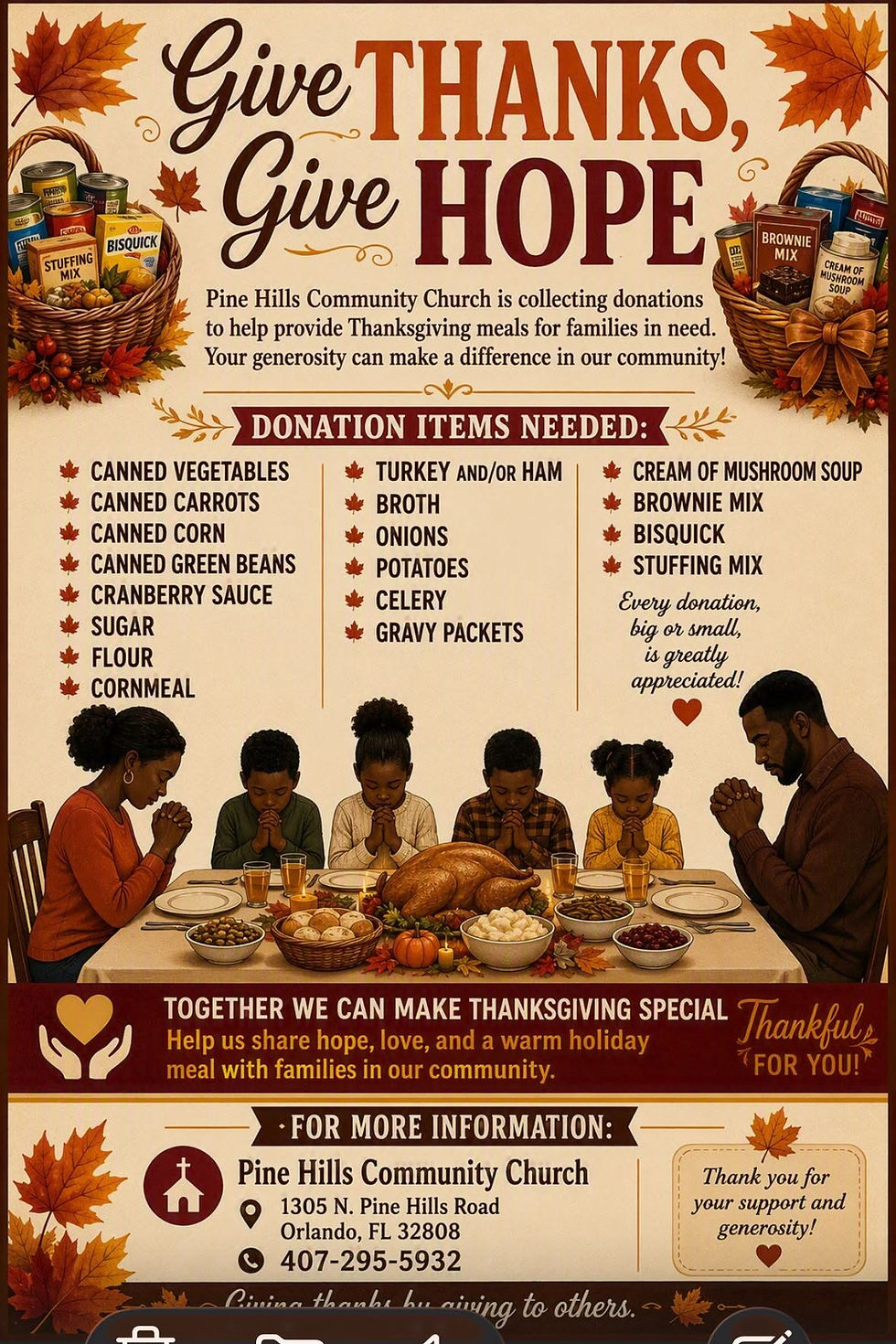 Give Thanks Give Hope