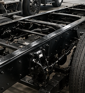 Kenworth commercial truck frame and chassis collision repair
