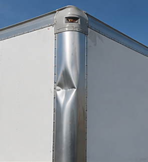 Morgan truck body corner post repair and replacement