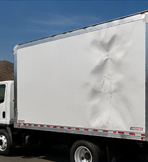Morgan truck body side panel repair and replacement