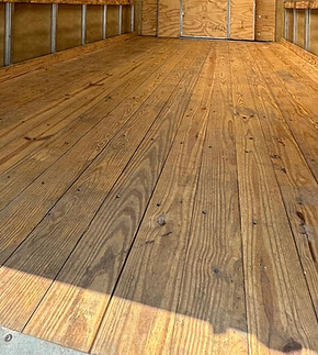 Unicell commercial truck body floor repair
