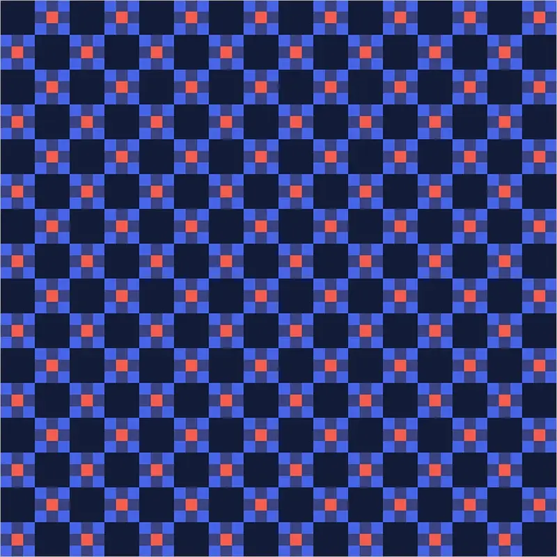 Annabel's Blenders: Picnic - Deep Blue