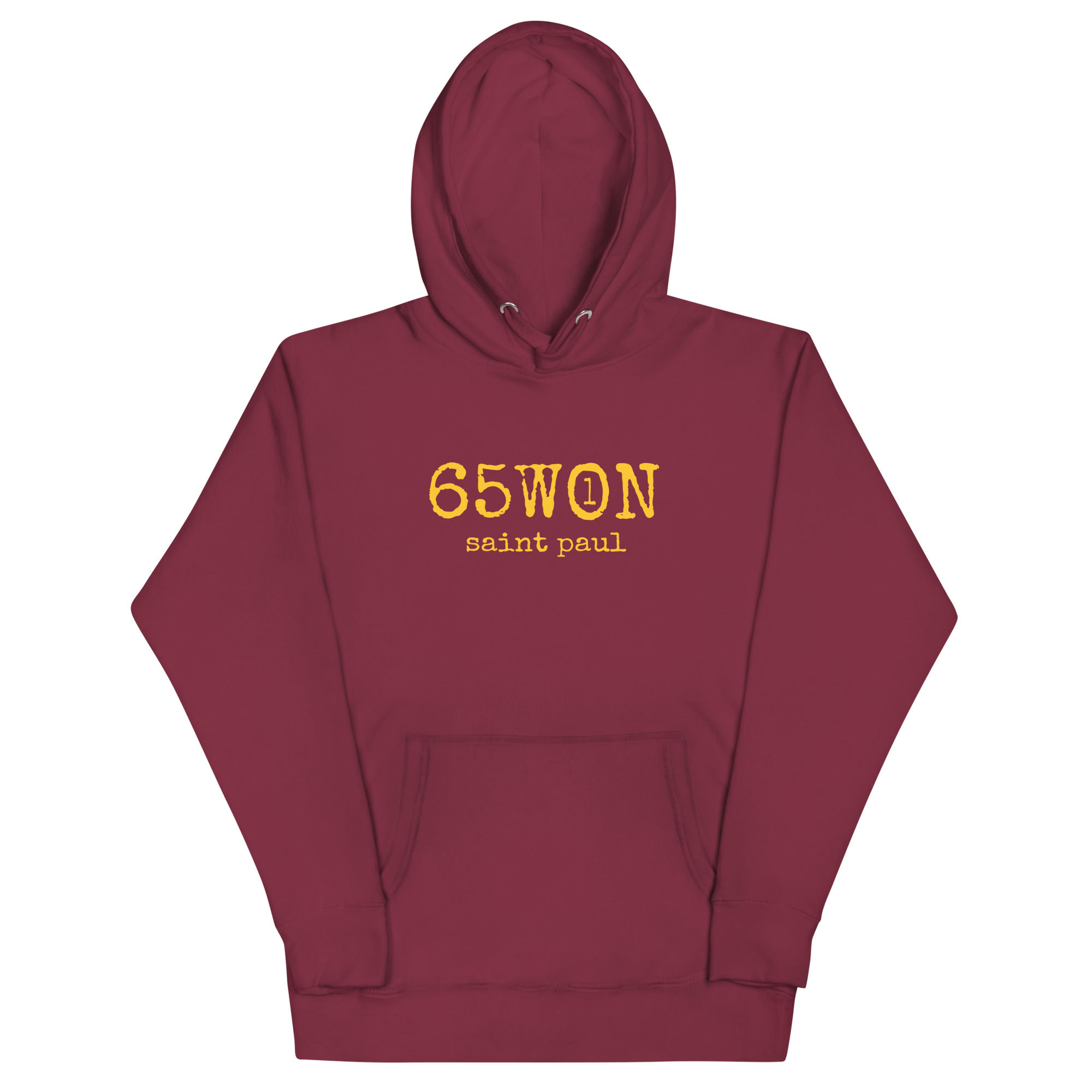 65Won Saint Paul Hoodie (Gold text)