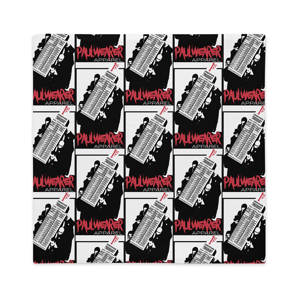 Thumbnail: 65Won (Black) Premium Pillow Case