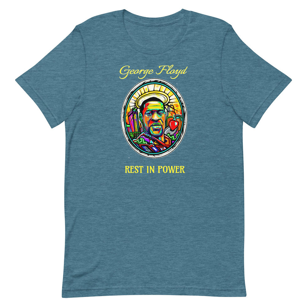 Thumbnail: George Floyd R.I.P.ower (Gold text)
