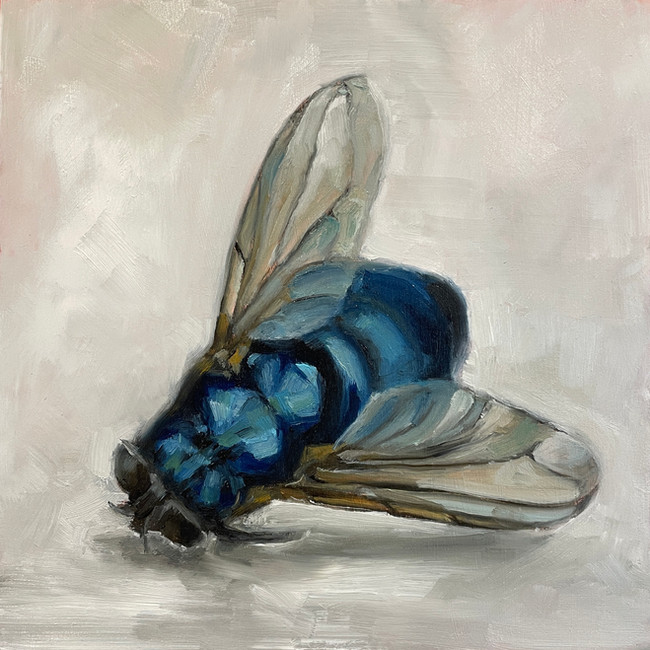 Dead fly painting