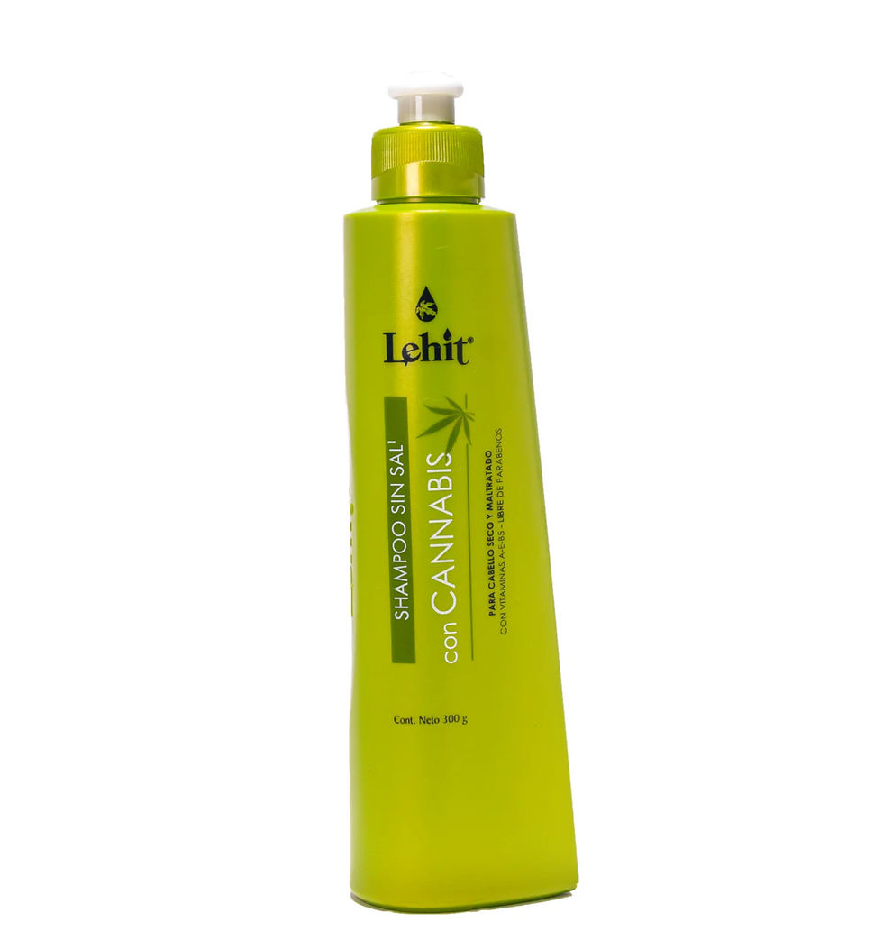 Shampoo de Cannabis Lehit sin Sal