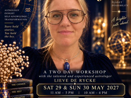 Astrologiseer je leven: een tweedaagse workshop in het Verenigd Koninkrijk