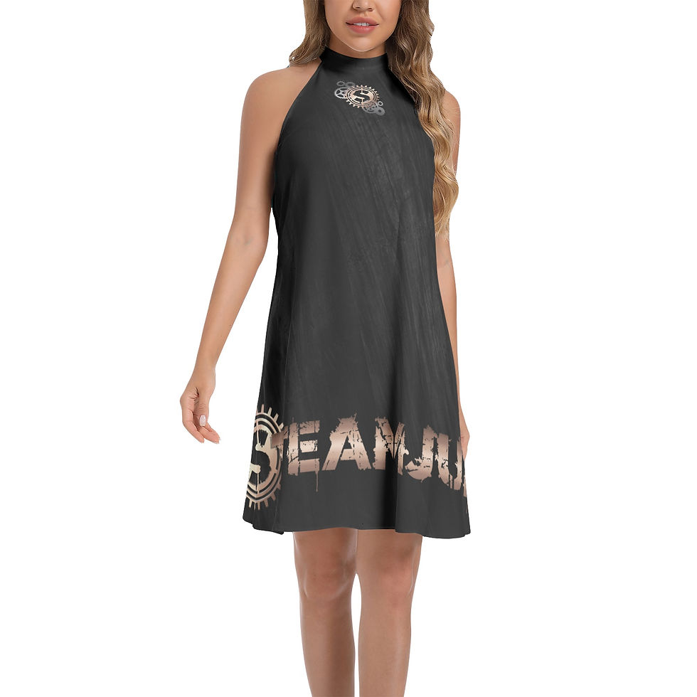 Thumbnail: STEAMJUNK HALTER DRESS