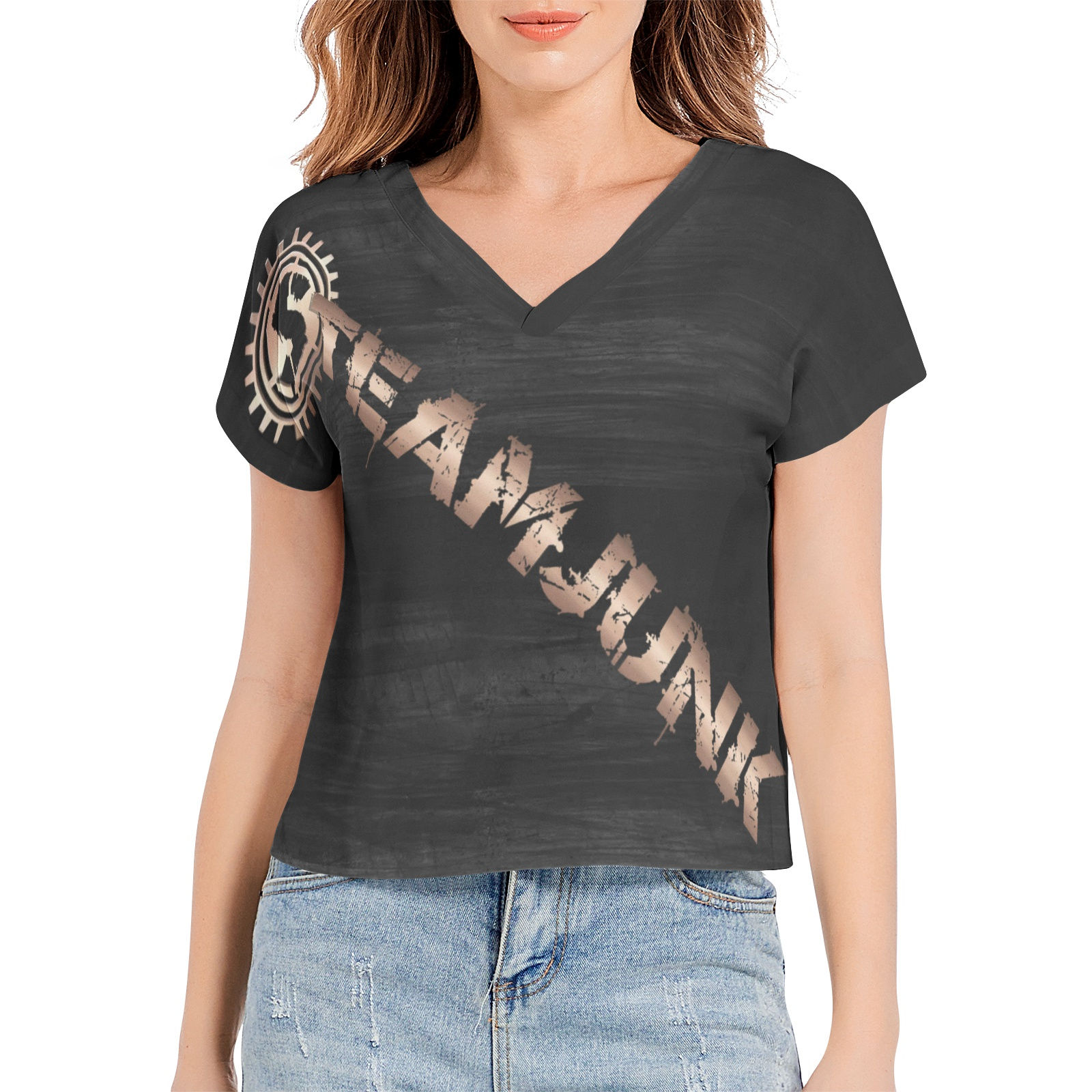 STEAMJUNK V-NECK TEE