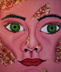 Paper Patterned Face