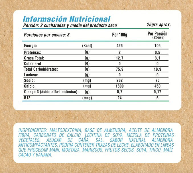Miniatura: Iron Milk pack Cacao-Natural 