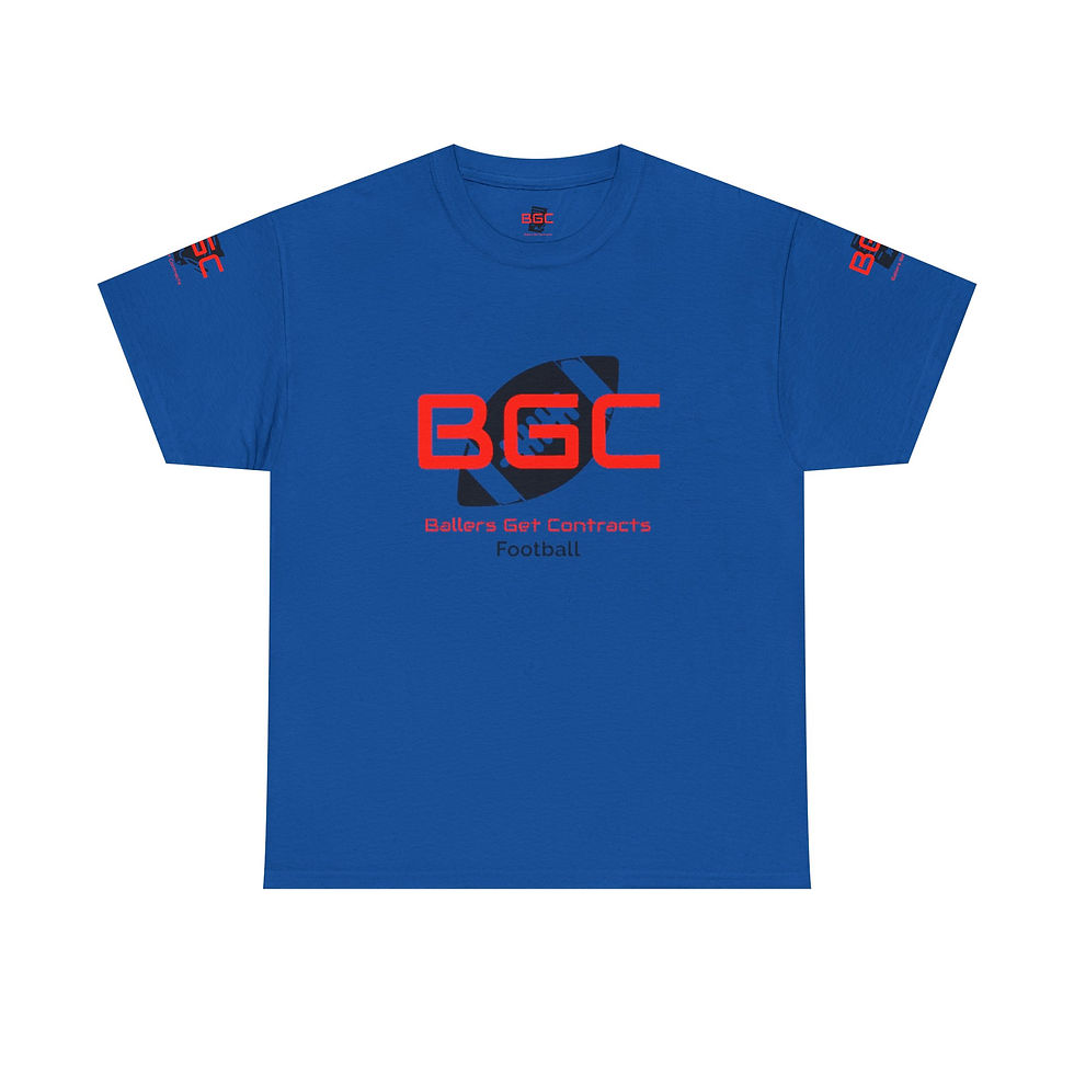 Thumbnail: Adult BGC Football TEE Unisex