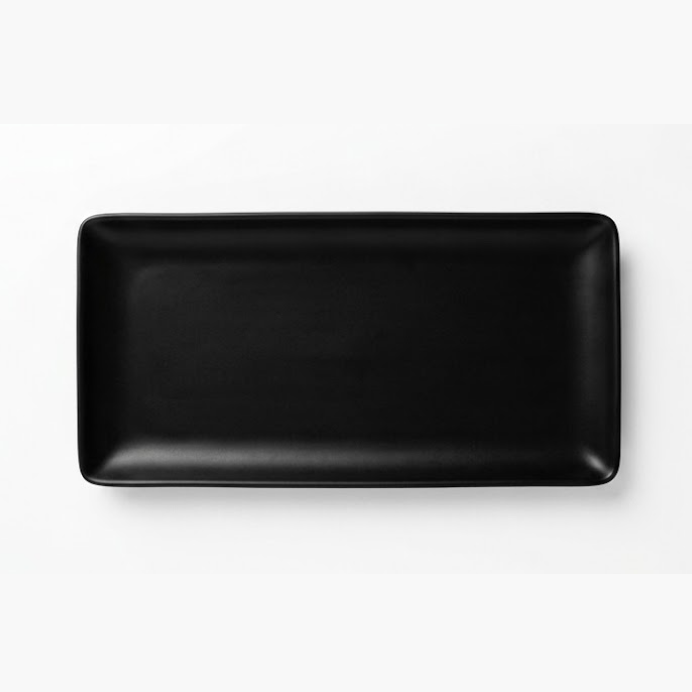 Rectangle Platter Black