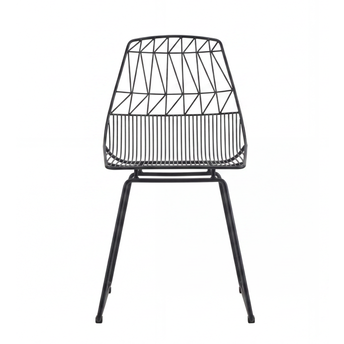 WIRED DINING CHAIR BLACK