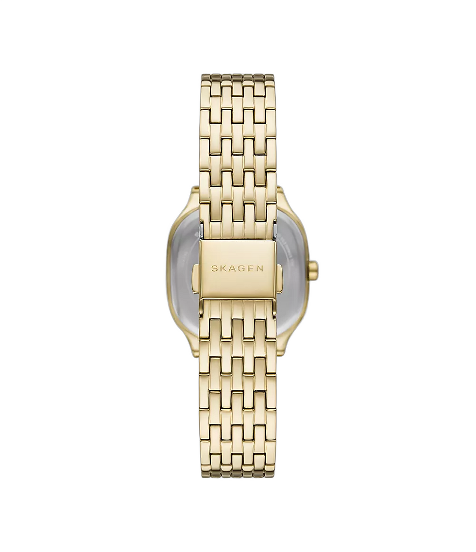 Miniatura: Relógio de Pulso Skagen SKW3162 Aço Quadrado Dourado