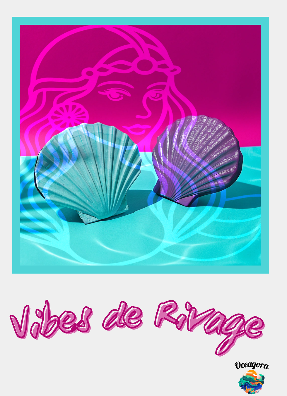 Affiche A4 « Vibes de Rivage » - Oceagora