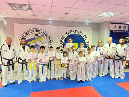 Відбулась позапланова атестація на кольорові пояси!