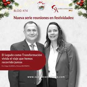 El Legado como Transformación Vivida el viaje que hemos recorrido juntos