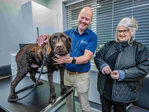 Billy is back on his feet!