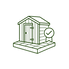 Professional shed base installation icon