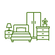 Home furniture assembly icon