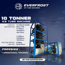 10 TONNER IC E TUBE MACHINE