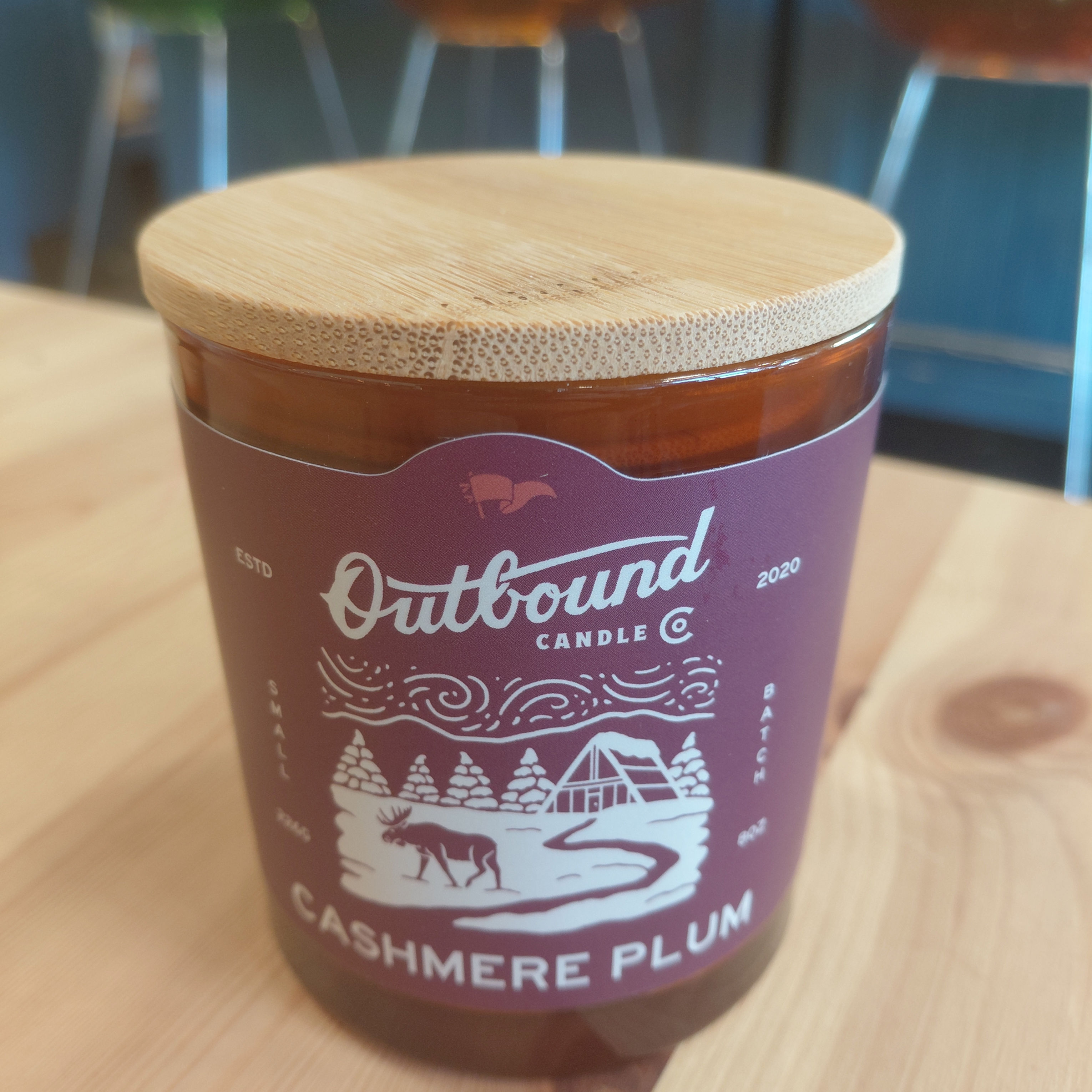 Cashmere Plum Candle