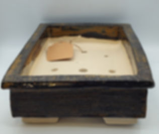 Stoneware Bonsai Pot Rectangle