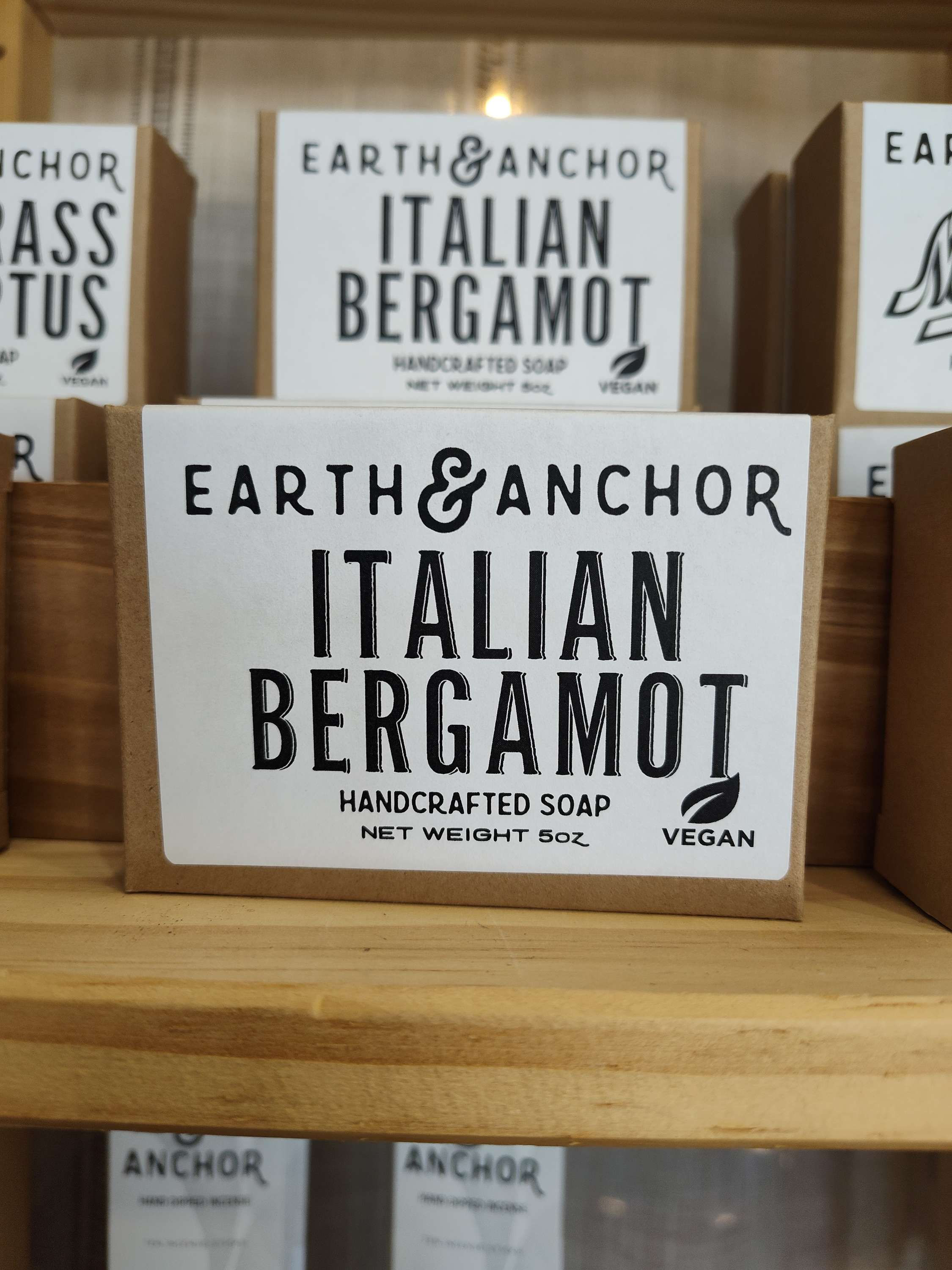 Earth anchor soap Italian bergamot 
