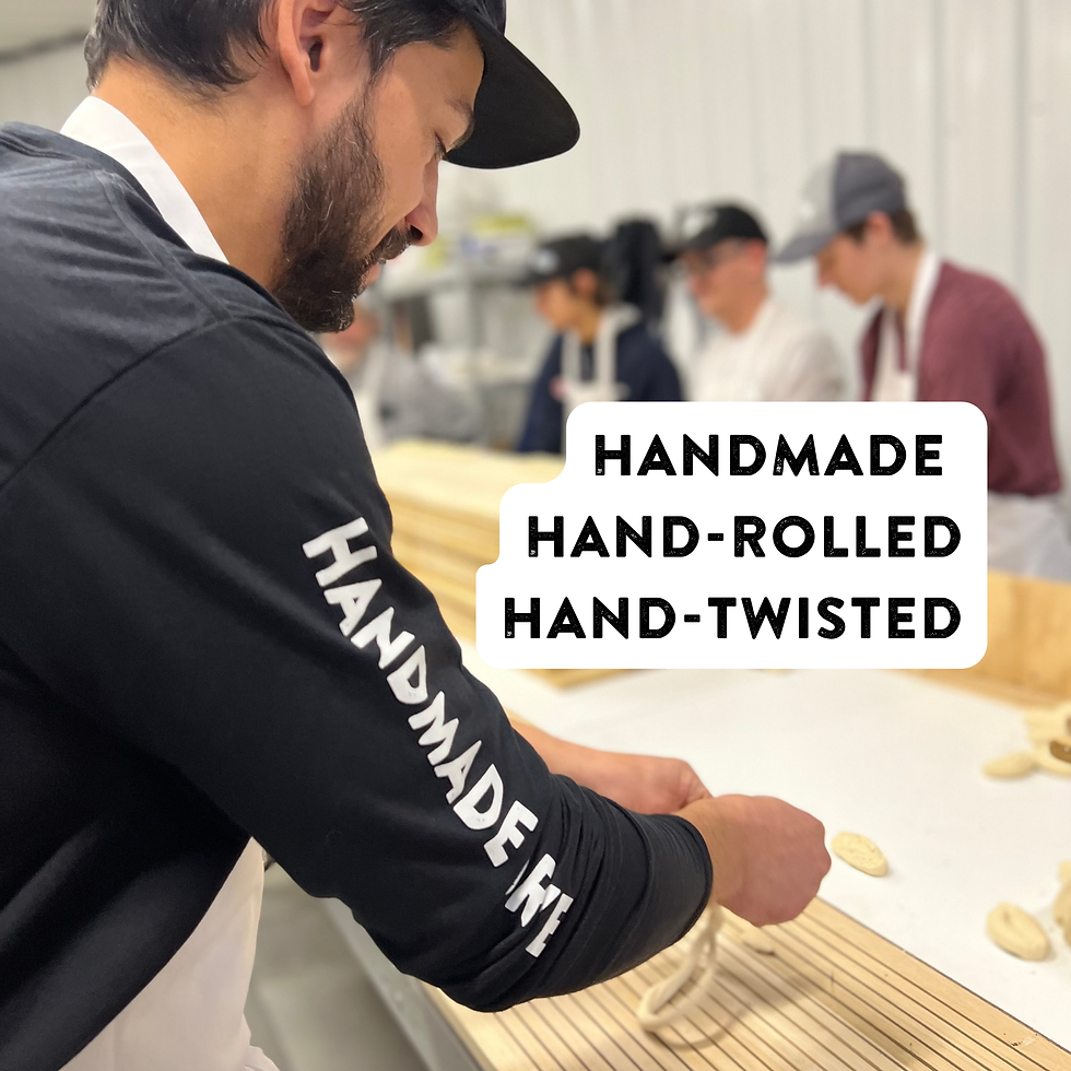 Thumbnail: Handmade Sourdough Pretzels, Salted - 2.75 oz Bags