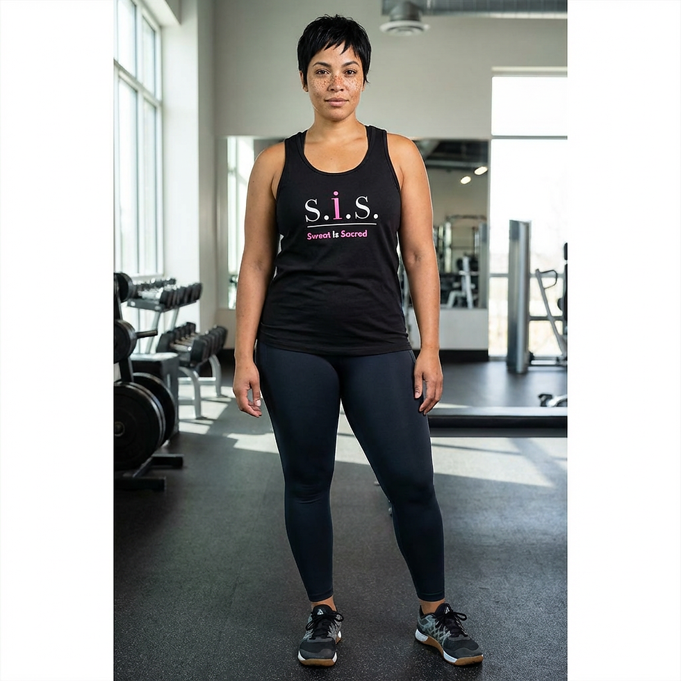 Thumbnail: Sweat Is Sacred (S.I.S.) Tank Top — Women's Fitness Workout Tank