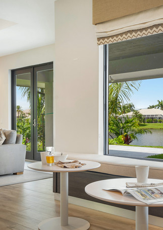 Neutral and timeless with pops of color to show the intricate details throughout interior design by HW Interiors.