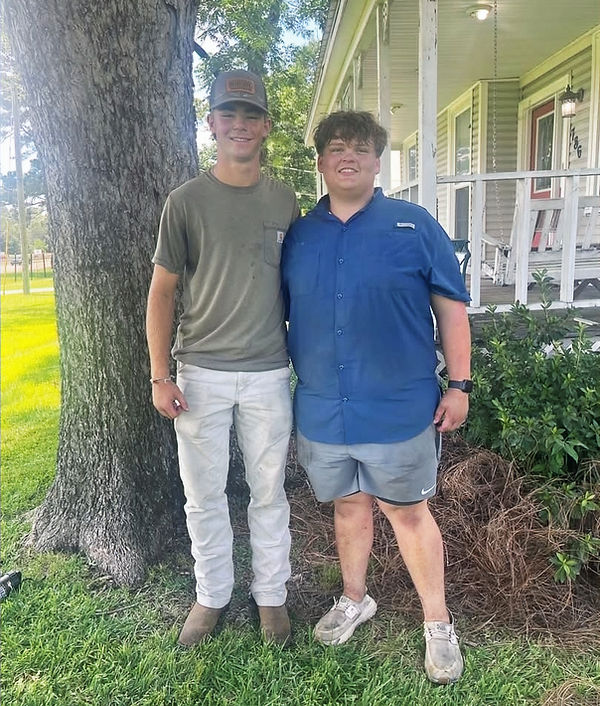 Walt Copeland with family and friends_ed