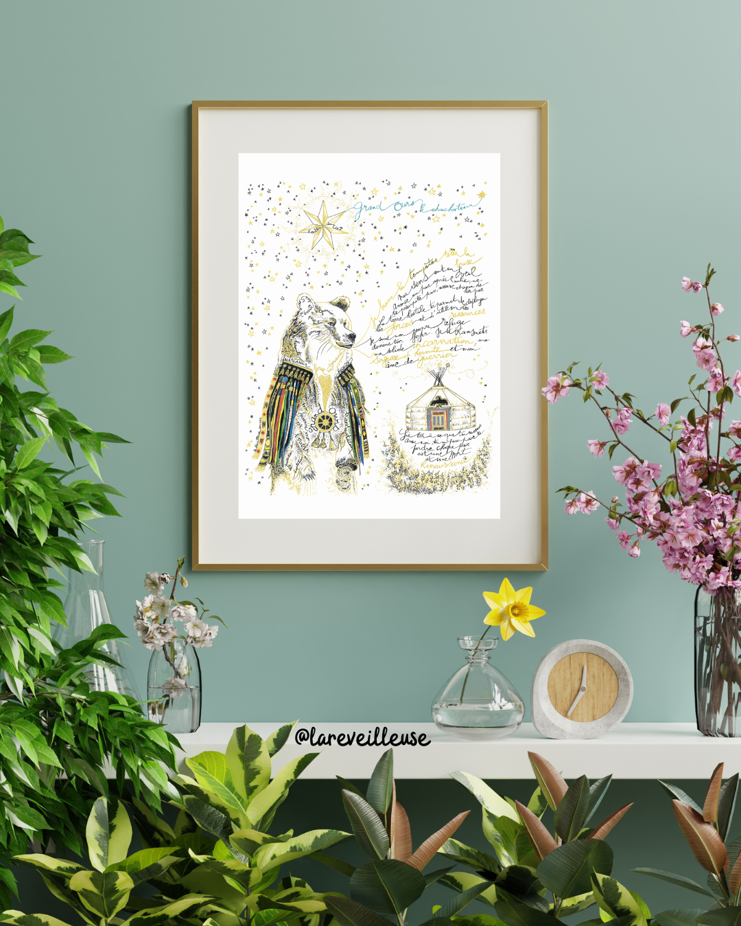 GRAND OURS LE CHUCHOTEUR création originale