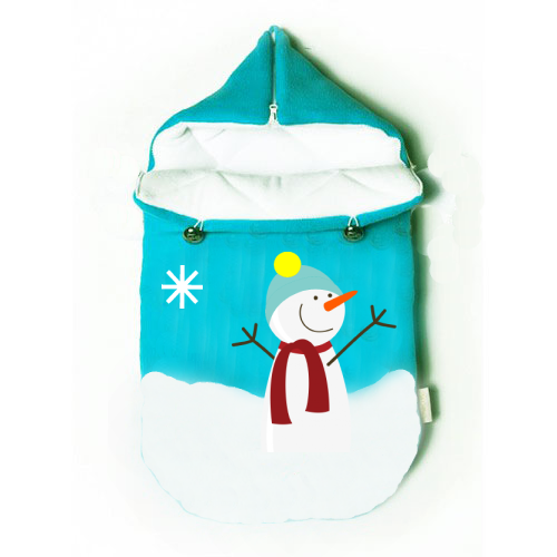 Чувал за количка и за изписване "Снежко"