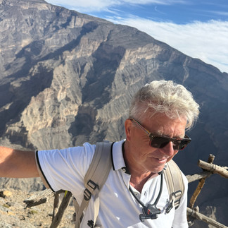 Rainer über dem Wadi Nakhr