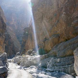 Blick ins Wadi Nakhr