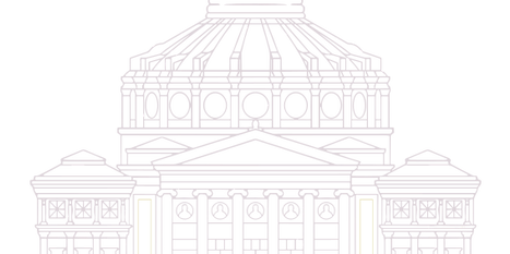 Romanian Athaeneum in Bucharest vector