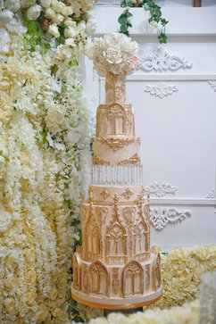 6 TIER OLD CATHEDRAL