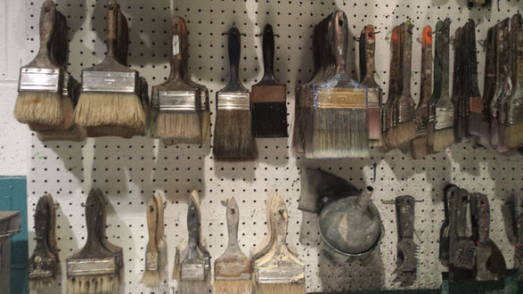 A clean and well lighted shop
