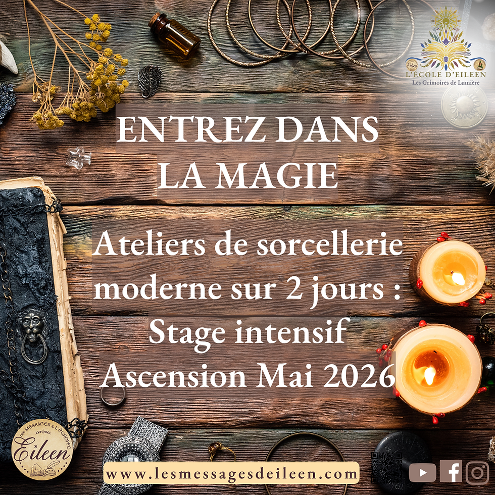 Les Ateliers de Magie des “Sœurcières” - Rituels et cours de sorcellerie en Bretagne. À l’École d’Ei