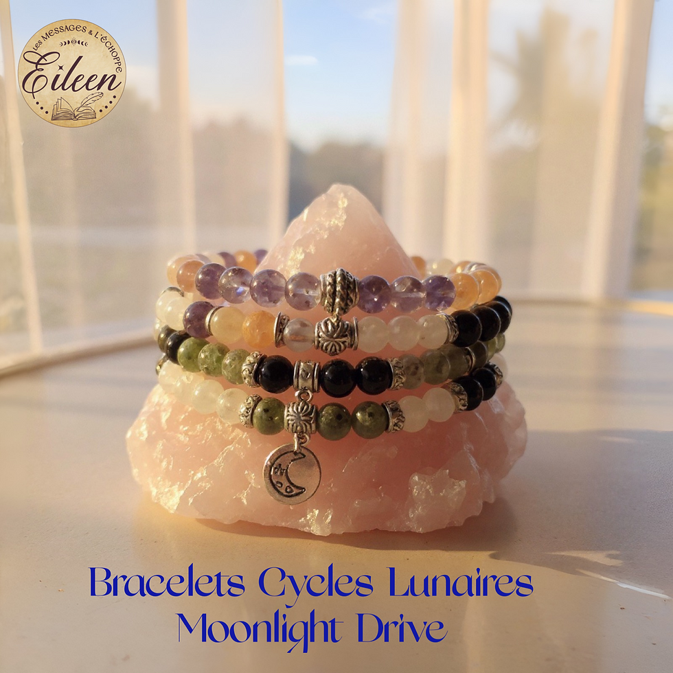 Miniature : Bracelets de lithothérapie Cycles Lunaires Moonlight Drive Bracelet Premier Quartier