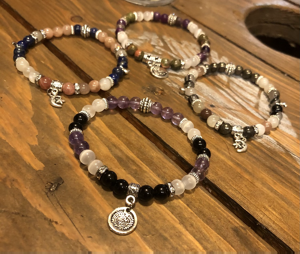 Miniature : KIT 4 BRACELETS CYCLES LUNAIRES MOONLIGHT DRIVE