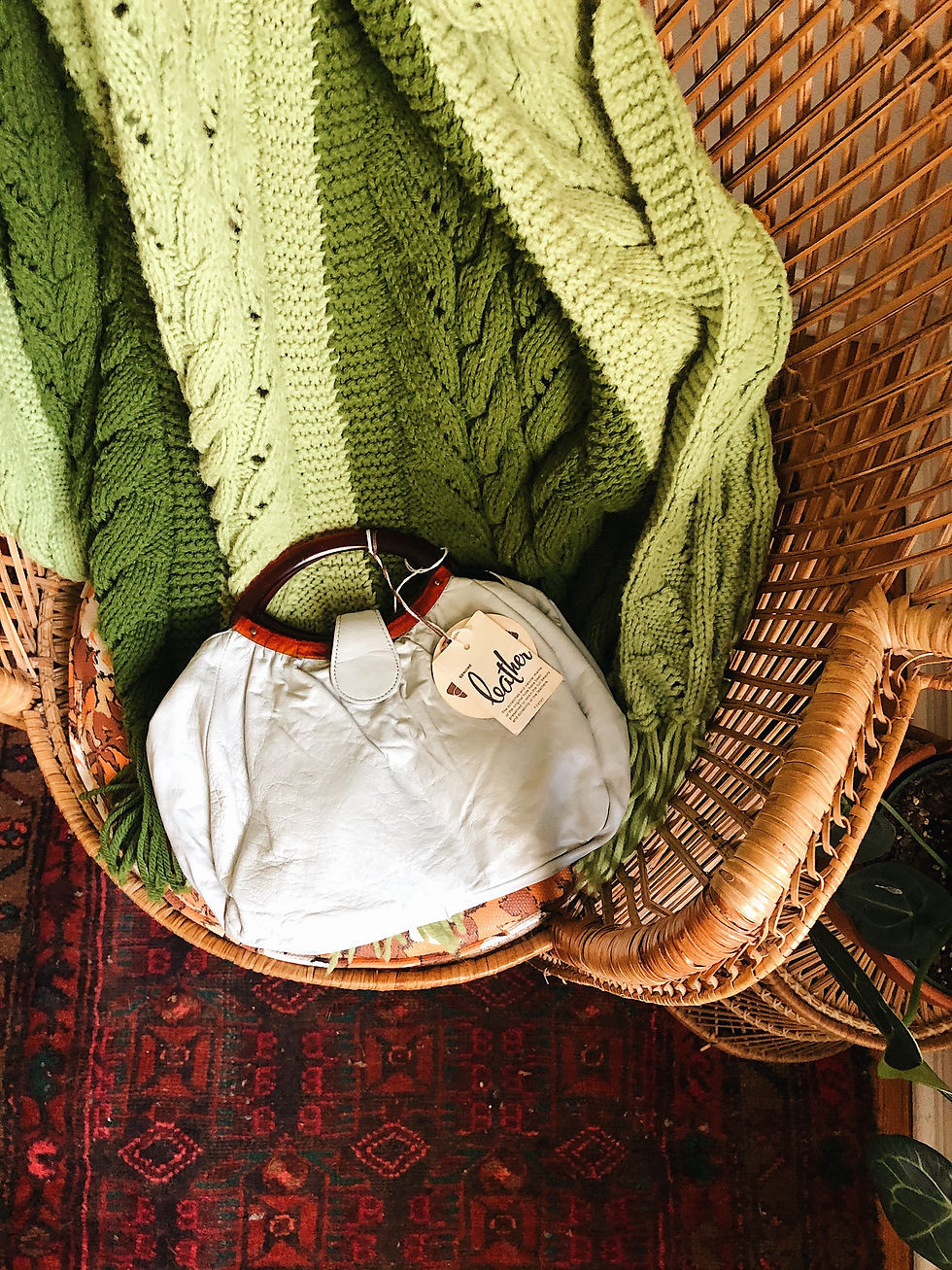 Miniatura: Deadstock Leather Handbag