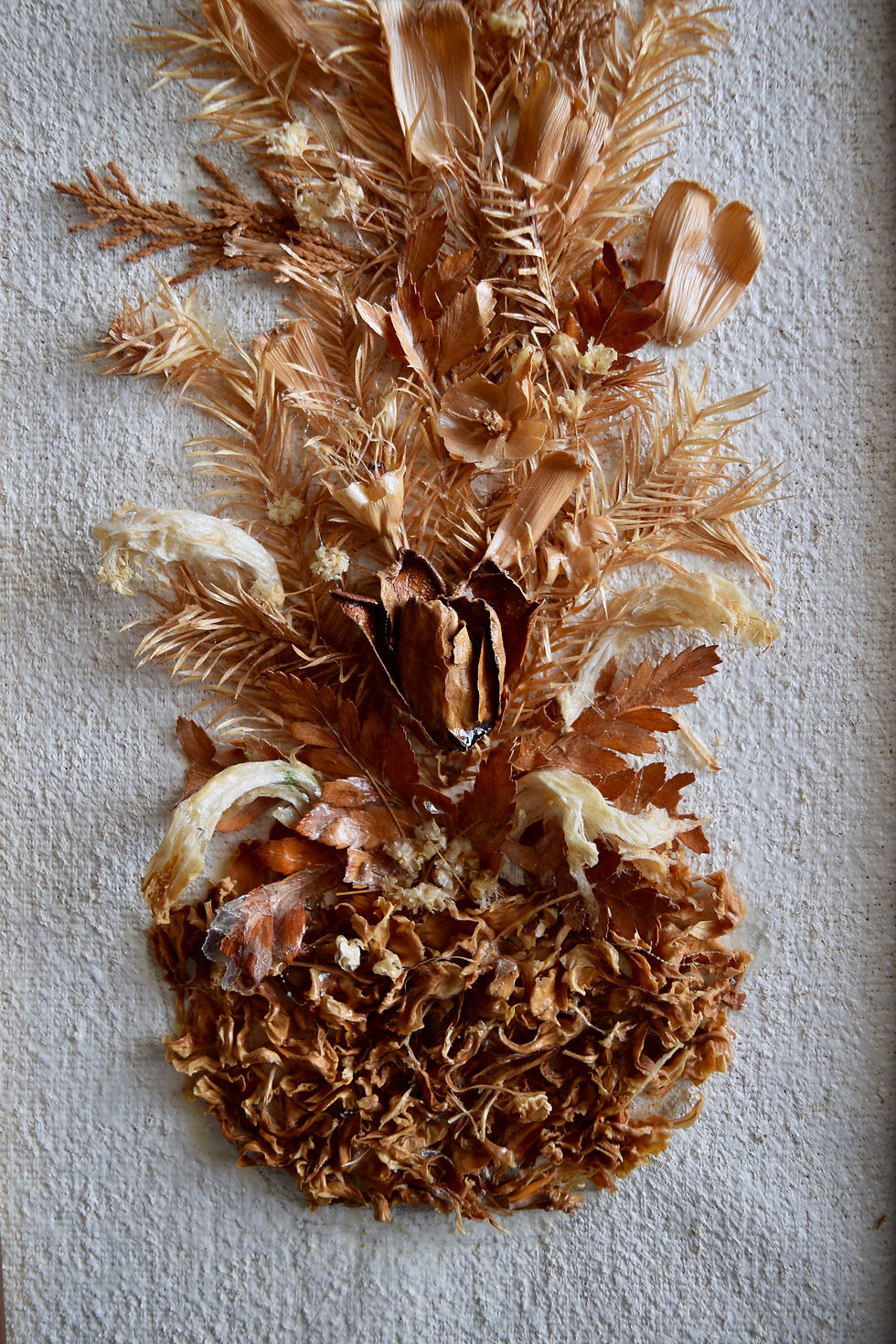 Miniatura: Homemade 1995 Dried Flower Bouquet