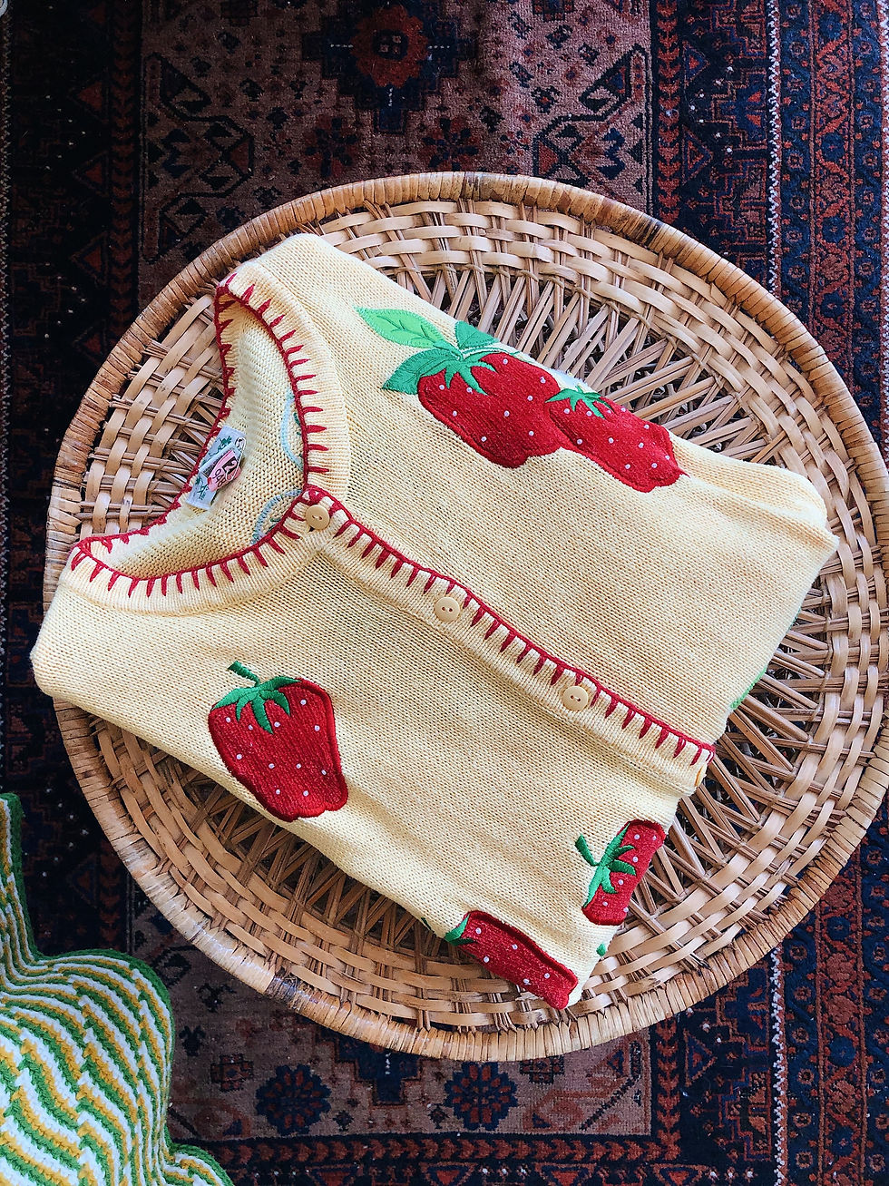 Miniatura: Strawberry Cartigan