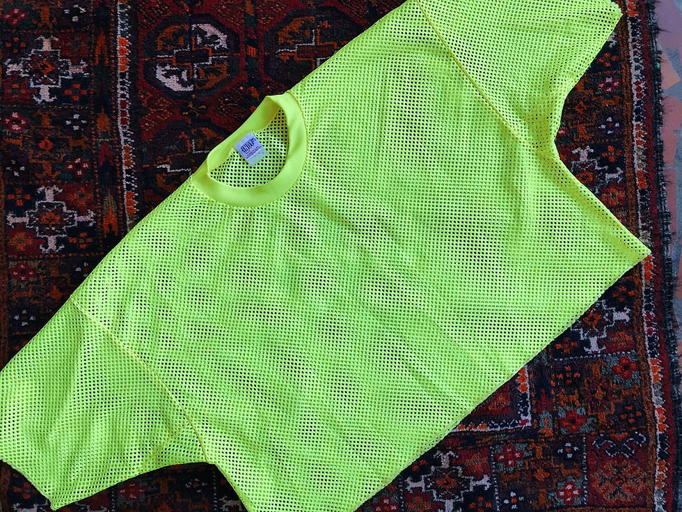 Thumbnail: Neon Yellow Cropped Penny Jersey